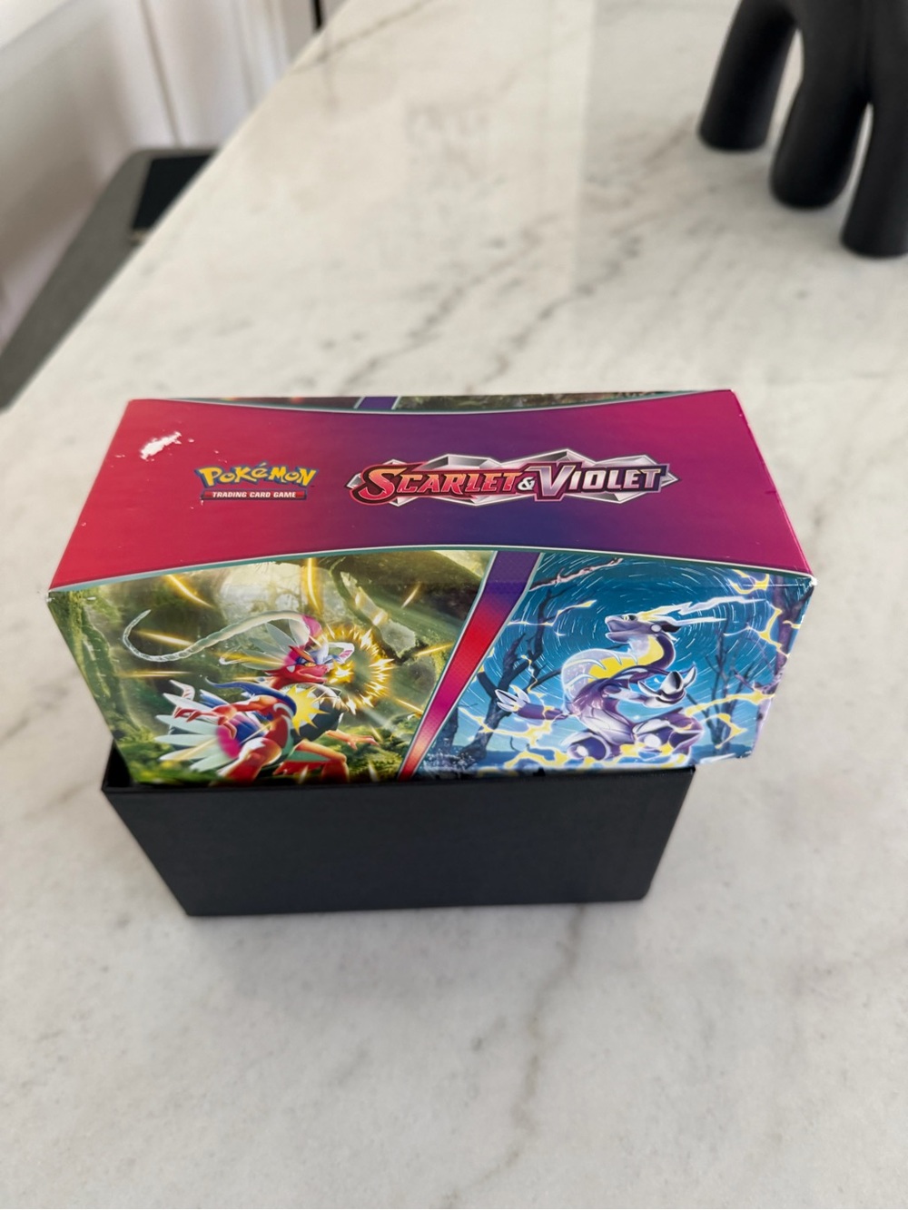 Pokemon Scarlet & Violet Pink Purple Pokemon Deck Box